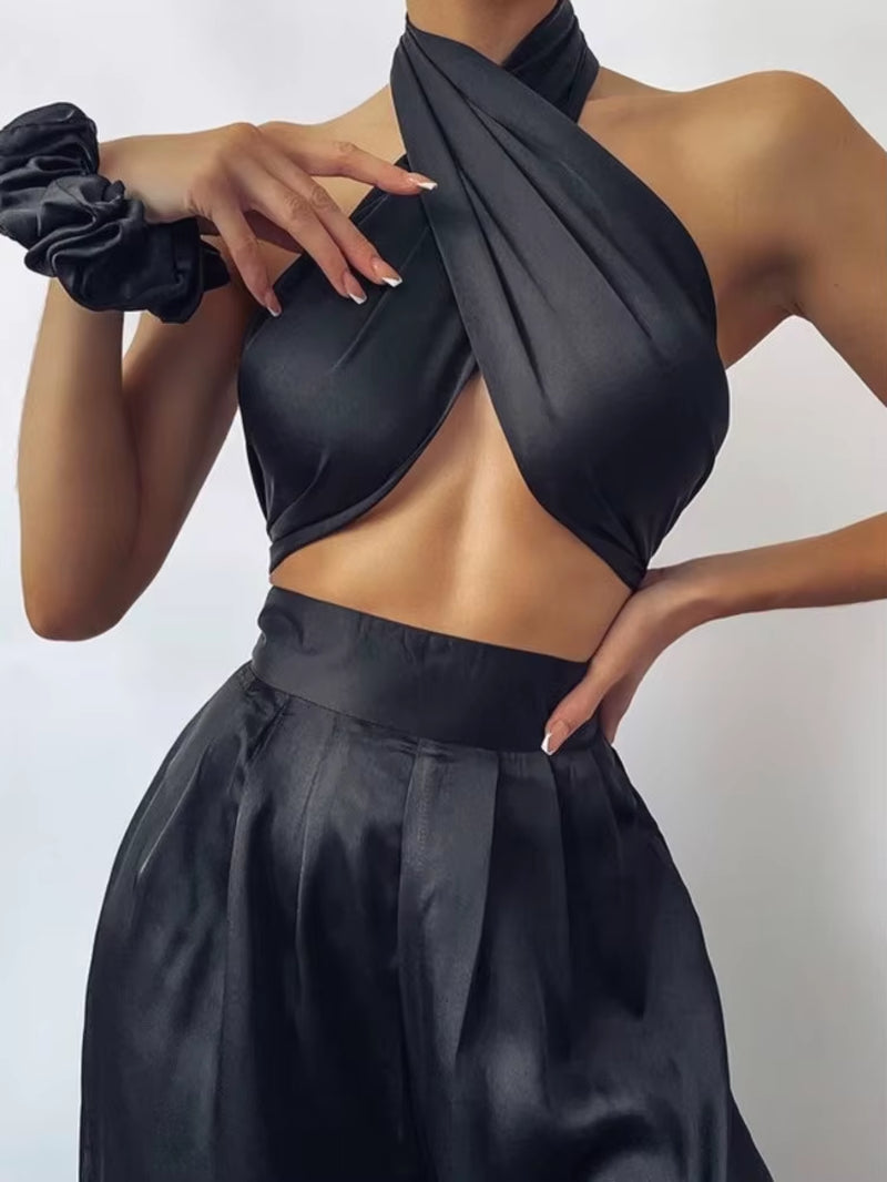 Sexy Bodycon Rompers Womens Jumpsuit Workout Active Wear Sleeveless 2021 Summer Satin Jumpsuits Skinny Fashion