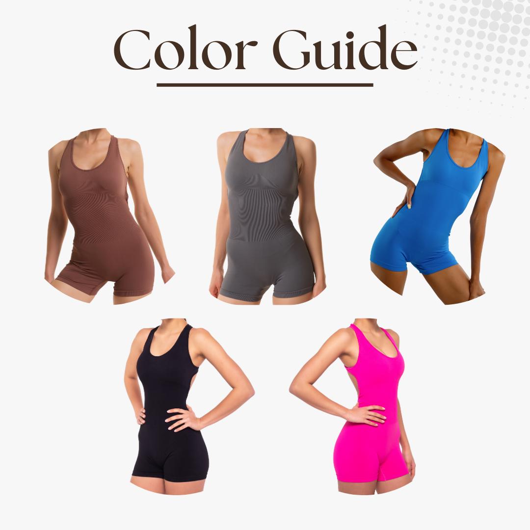 One-Piece Workout Jumpsuit, Pole Dance Gym Activewear